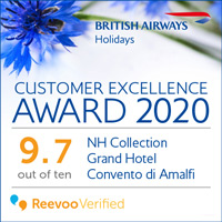 BA Holidays Excellence Award 2020 Convento di Amalfi